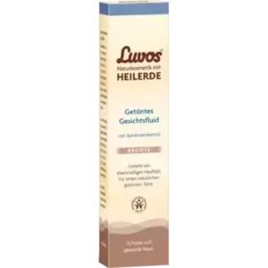 Luvos Naturkosmetik getöntes Gesichtsfluid bronze