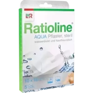 Ratioline aqua Duschpflaster Plus steril 10x15cm