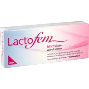 Lactofem Milchsäure Vaginalzäpfchen