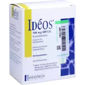 Ideos 500 mg/400 I.E. Kautabletten