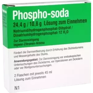 Phospho-soda 24.4 g / 10.8 g Lösung zum Einnehmen