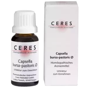 Ceres Capsella bursa-pastoris Urtinktur
