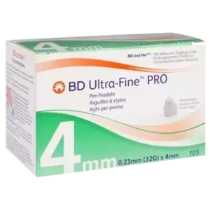 BD Ultra-Fine PRO 4 mm Pen-Nadel
