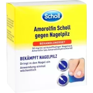 Amorolfin Scholl gegen Nagelpilz Behandlungsset