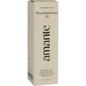 Macadamianussöl 100 % rein - Hautpflegeöl Amante