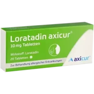 Loratadin axicur 10 mg Tabletten