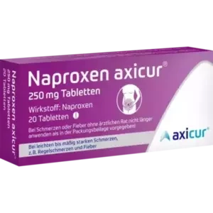 Naproxen axicur 250 mg Tabletten