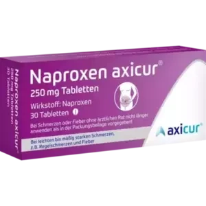 Naproxen axicur 250 mg Tabletten