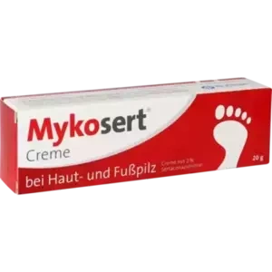 Mykosert Creme bei Haut- und Fußpilz