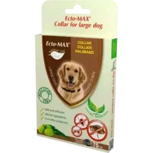 Floh- und Zeckenschuzhalsband f. Hunde Ecto-MAX