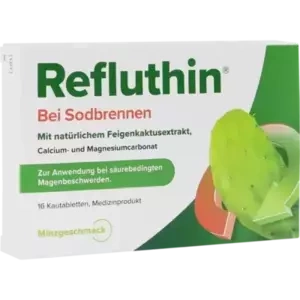 Refluthin bei Sodbrennen Kautabletten Minze