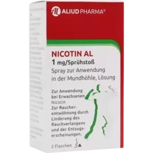 NICORETTE Mint Spray 1 mg/Sprühstoß NFC 2 Stück