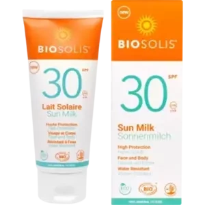 Bio Sonnenmilch + Aloe Vera LSF 30 BIOSOLIS