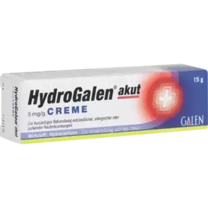 HydroGalen akut 5 mg/g Creme