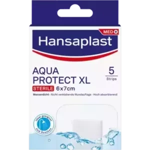 Hansaplast Wundverband Steril Aqua Protect 6x7cm