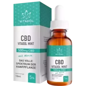 CBD5% Bio Hanfextrakt Öl - Vitadol Mint