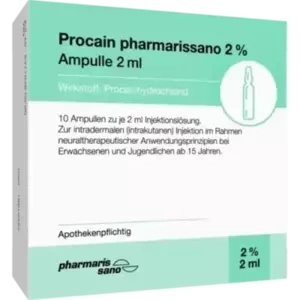 Procain pharmarissano Ampulle 2% 2ml