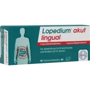 Lopedium akut lingual 2 mg Schmelztabletten