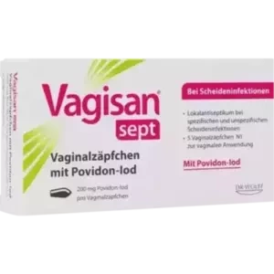 Vagisan sept Vaginalzäpfchen mit Povidon-Iod