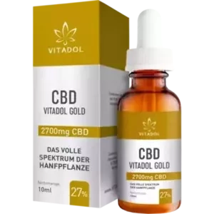 CBD27% Bio Hanfextrakt Öl - Vitadol Gold