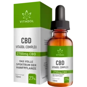 CBD27% Bio Hanfextrakt Öl - Vitadol Complex