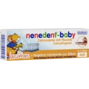 nenedent-baby Zahncreme mit Fluorid Zahnpflegeset