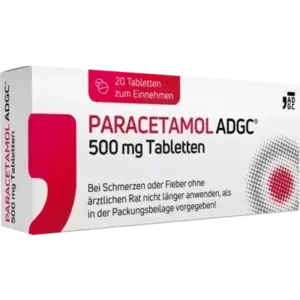 PARACETAMOL ADGC 500 mg Tabletten