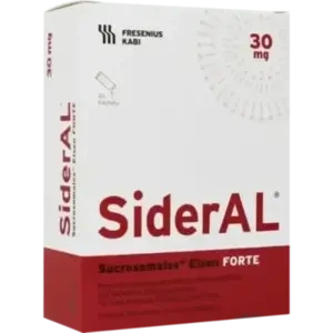 SiderAL Eisen FORTE 30mg Zitrusfrucht Sachets