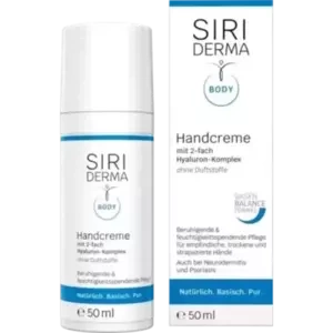 SIRIDERMA Handcreme ohne Duftstoffe