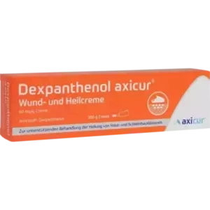 Dexpanthenol axicur Wund- und Heilcreme 50mg/g Cre