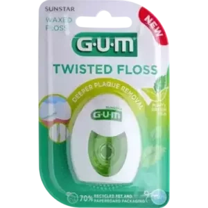 GUM TWISTED FLOSS Waxed Zahnseide