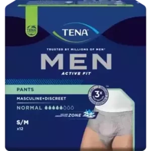TENA Men Act.Fit Inkontinenz Pants Norm. S/M grau