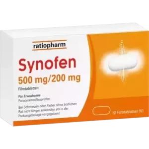 Synofen 500 mg/ 200 mg Filmtabletten