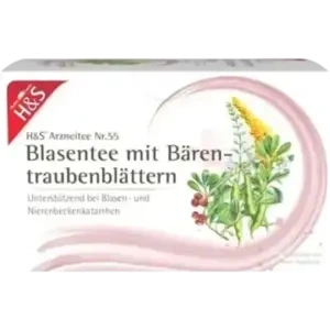 H&S Blasentee mit Bärentraubenblätter