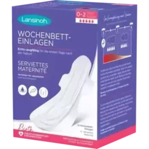 Lansinoh Wochenbett-Einlagen 0-2 Wochen 10 St.