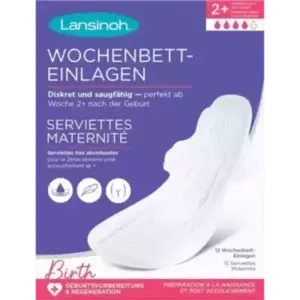 Lansinoh Wochenbett-Einlagen +2 Wochen 12 St.