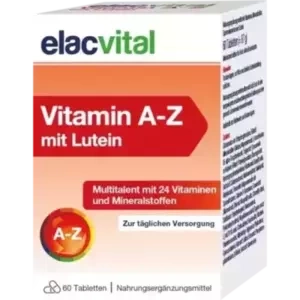 elacvital Vitamin A-Z mit Lutein