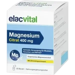 elacvital Magnesium Citrat 400 mg