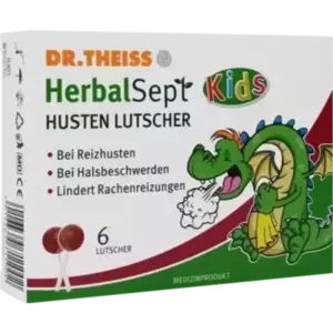 Dr. Theiss HerbalSept Husten Lutscher Kids