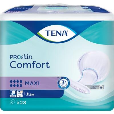 Tena Comfort Maxi Pads 2x28 Pcs Tena Intimate Care Co