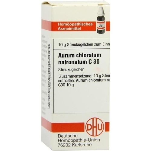 AURUM CHLORATUM NATRONATUM C 30 Globuli 10 g