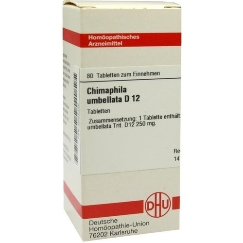 CHIMAPHILA UMBELLATA D 12 Tabletten* 80 St