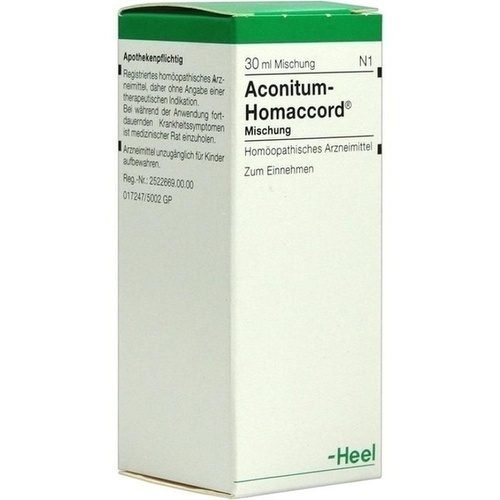 ACONITUM HOMACCORD Tropfen* 30 ml
