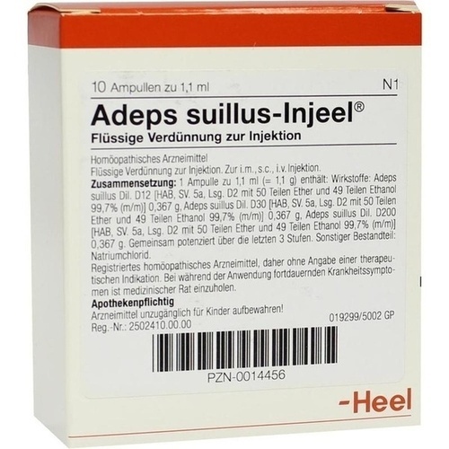 ADEPS SUILLUS Injeel Ampullen