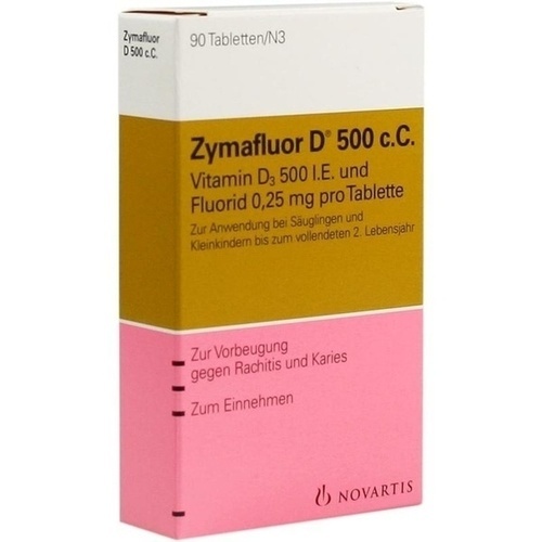 ZYMAFLUOR D 500 C C Tabletten* 90 St