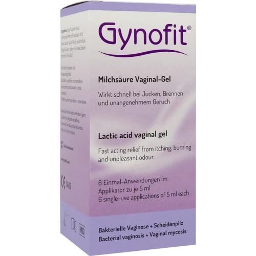 GYNOFIT Vaginal-Gel mit Milchsure 6X5 ml - Scheidentrockenheit - Wechseljahre - Best Ager - Typisch Frau - Frauenapotheke GYNOFIT Vaginal-Gel mit Milchsure 6X5 ml - Scheidentrockenheit - Wechseljahre - Best Ager - Typisch Frau - Frauenapotheke