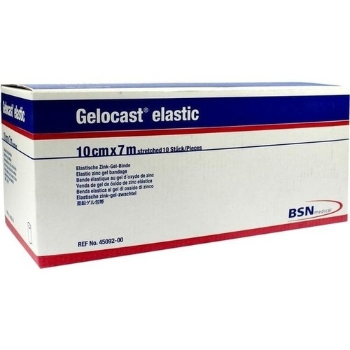 GELOCAST elastic Zink-Gel-Binde 10 cmx7 m