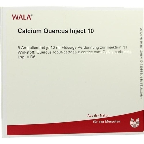CALCIUM QUERCUS Inject 10 Ampullen* 5x10 ml