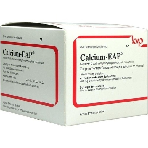 CALCIUM EAP Ampullen* 25x10 ml