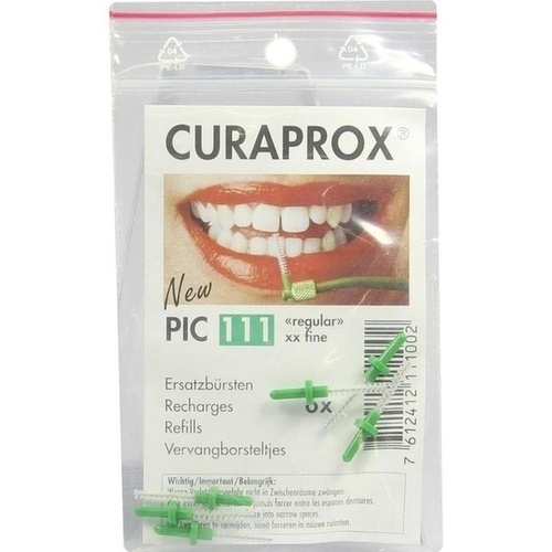 CURAPROX Pic 111 xx-fine green 6 St